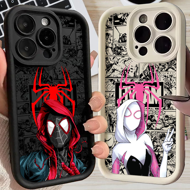 Phone Accessories Iphone - Spiderman Miles Morales Gwen Marvel Comics