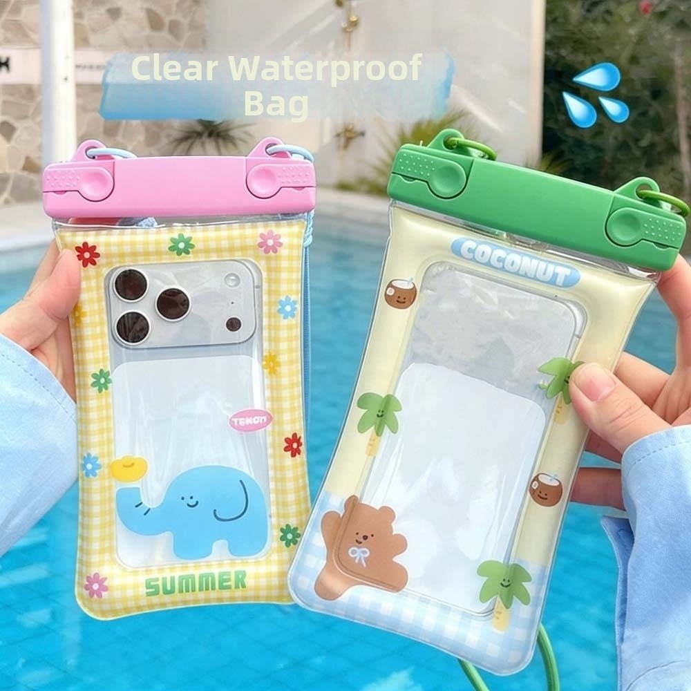 Waterproof Phone Bag - Adjustable Strap Waterproof Phone Pouch Lightweight