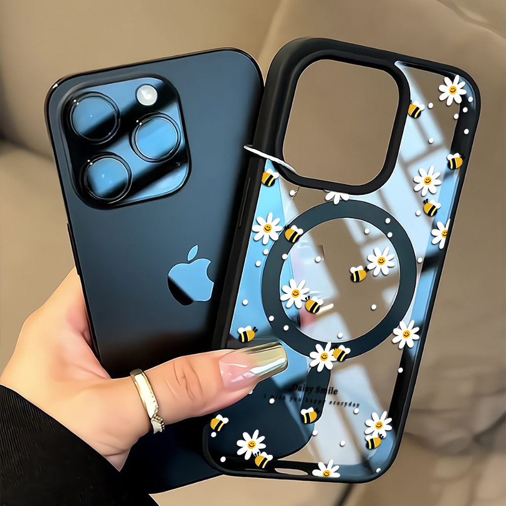 Phone Accessories Iphone - Fresh Daisy Bee Phone Case For