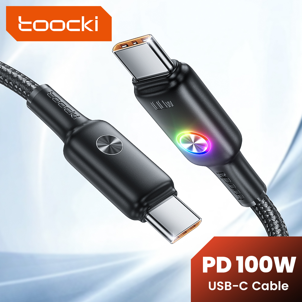 Fast Charging Cable - Toocki PD 100W USB C To