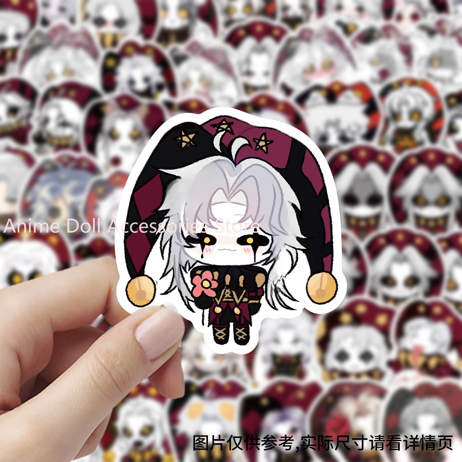 Phone Accessories Cabinet - 60PCS The Freak Circus Anime Stickers
