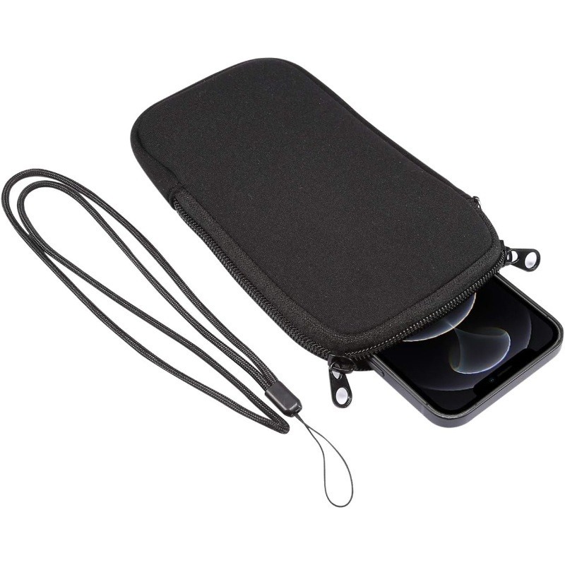 Waterproof Phone Bag - Neoprene Phone Pouch With Lanyard,Shockproof Waterproof