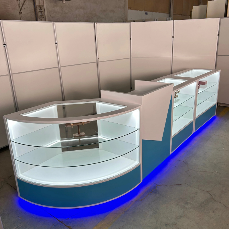 Phone Accessories Cabinet - custom.Modern Mobile Phone Shop Interior Design