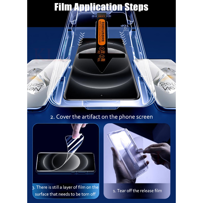 Realme Gt 6 - One-click Installation 3D Curved Anti Spy