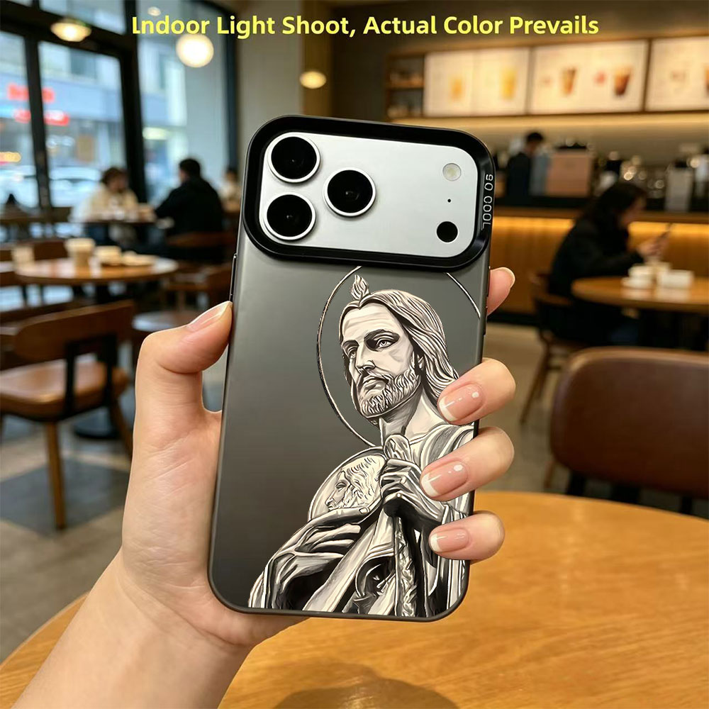 Phone Accessories Iphone - San Judas Tadeo Pattern Design Phone