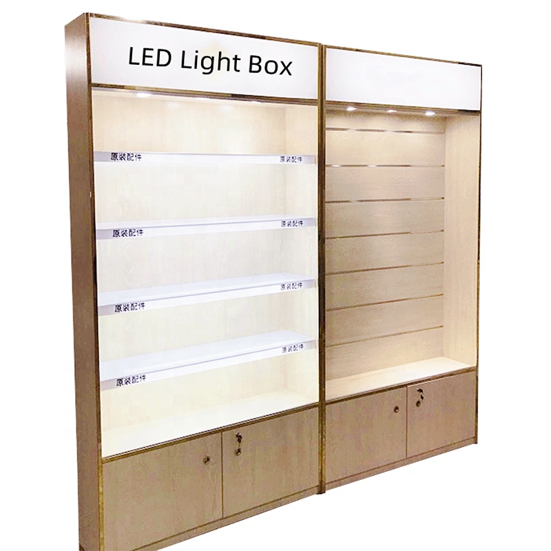 Phone Accessories Cabinet - Custom Modern Boutique Display Cabinet For