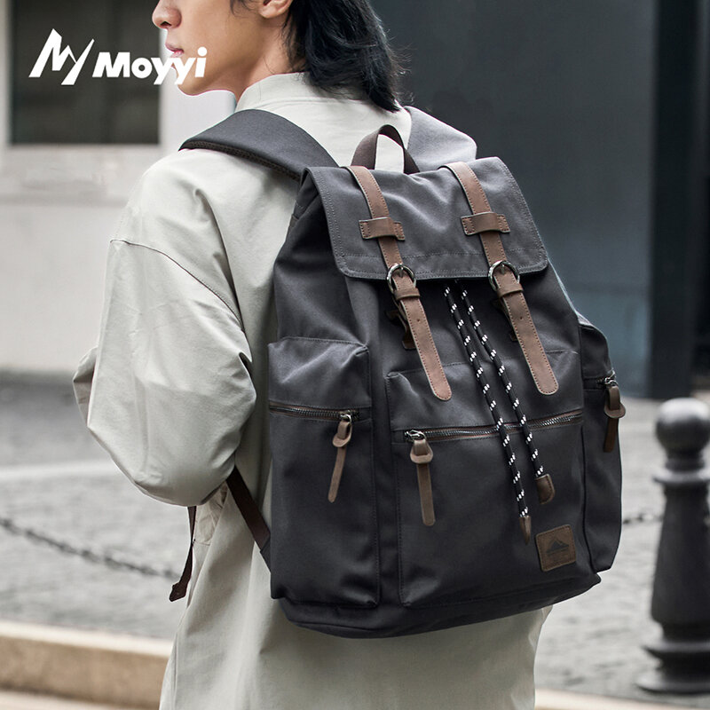Waterproof Phone Bag - MOYYI 27L Large Flap Backpack For