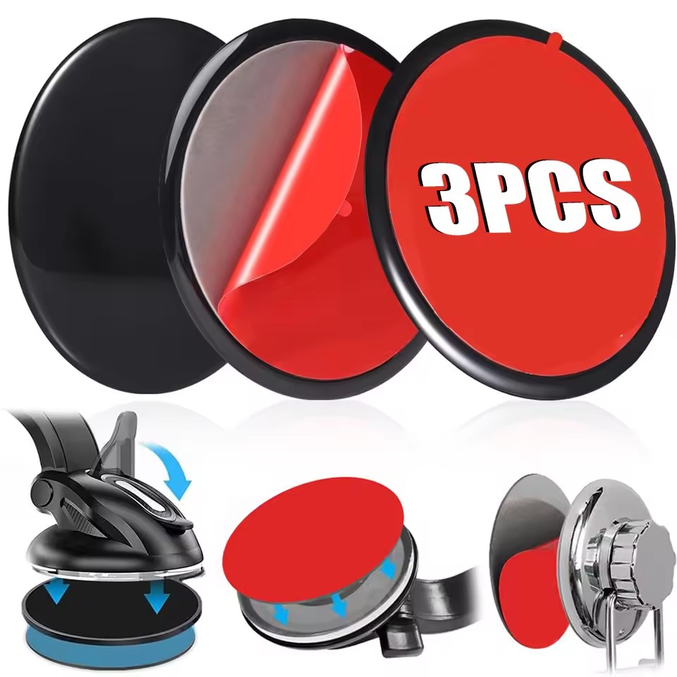 Quirky Phone Accessories - Universal Dashboard Adhesive Sticky Pad Set