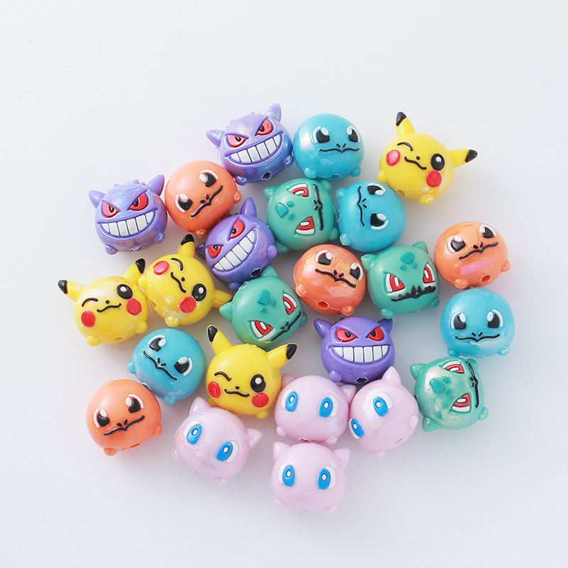12pcs Pokémon Bead DIY Mobile  - Phone Accessories Doll 评论和价格