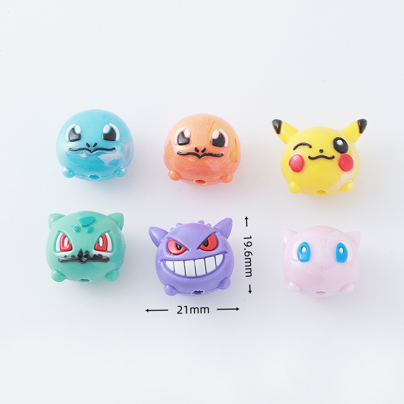 12pcs Pokémon Bead DIY Mobile  - Phone Accessories Doll 评论和价格