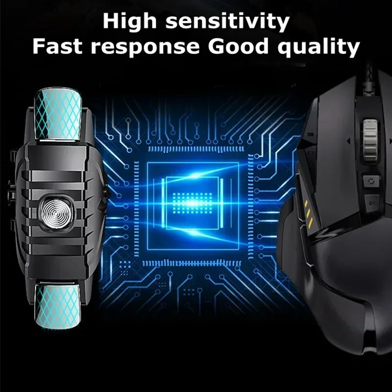 2pcs ABS Mobile Phone Gamepad  - Gaming Trigger Phone 评论和价格