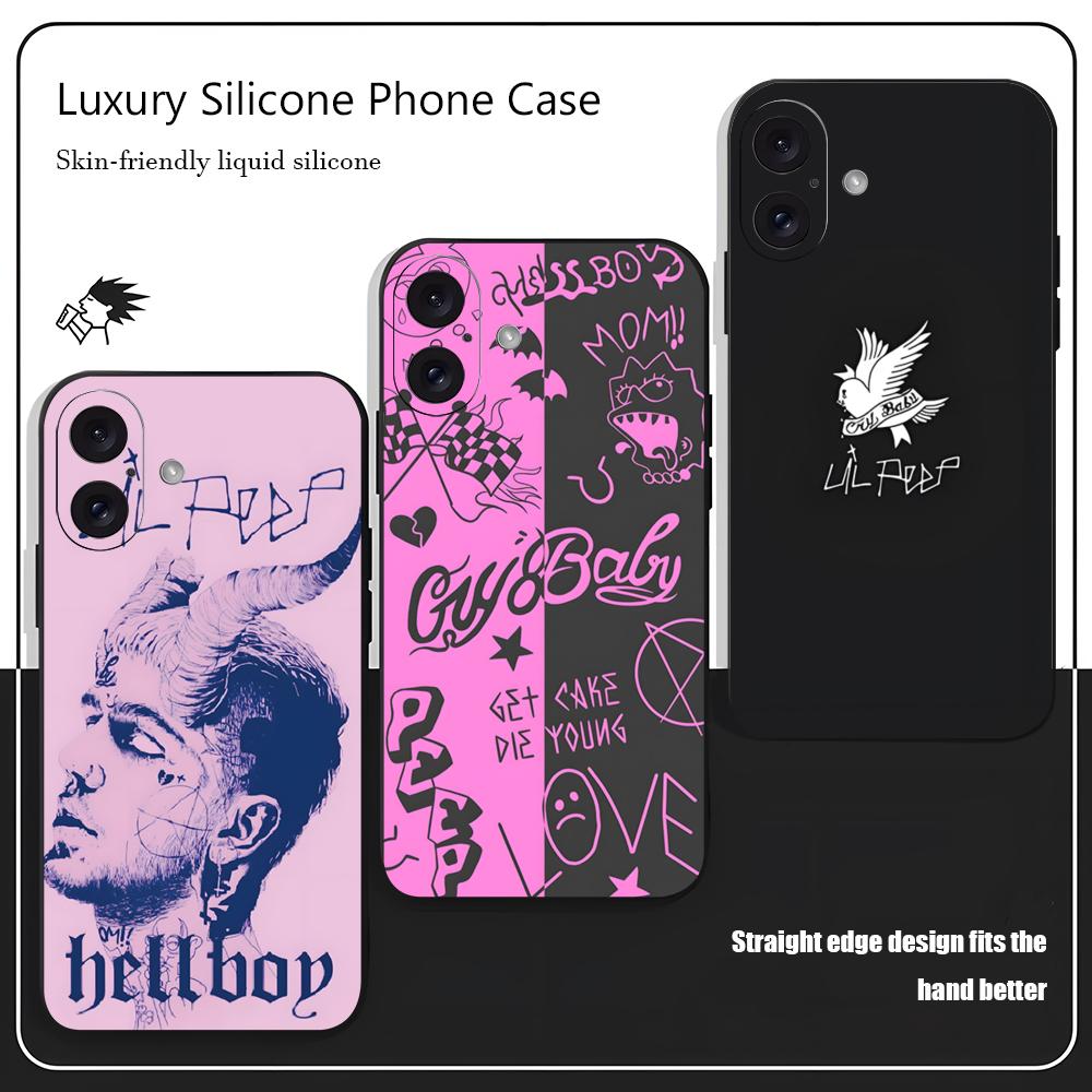 L-Lil Peep Famous Star Popular - Phone Accessories Iphone 评论和价格