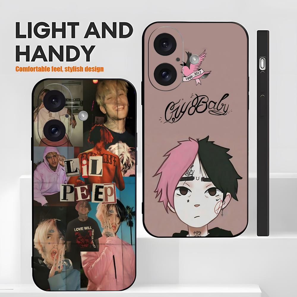 L-Lil Peep Famous Star Popular - Phone Accessories Iphone 评论和价格