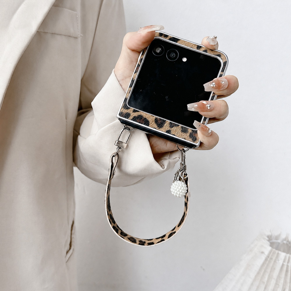 Leopard Print Folding Flip Pho - Phone Accessories Usa 评论和价格