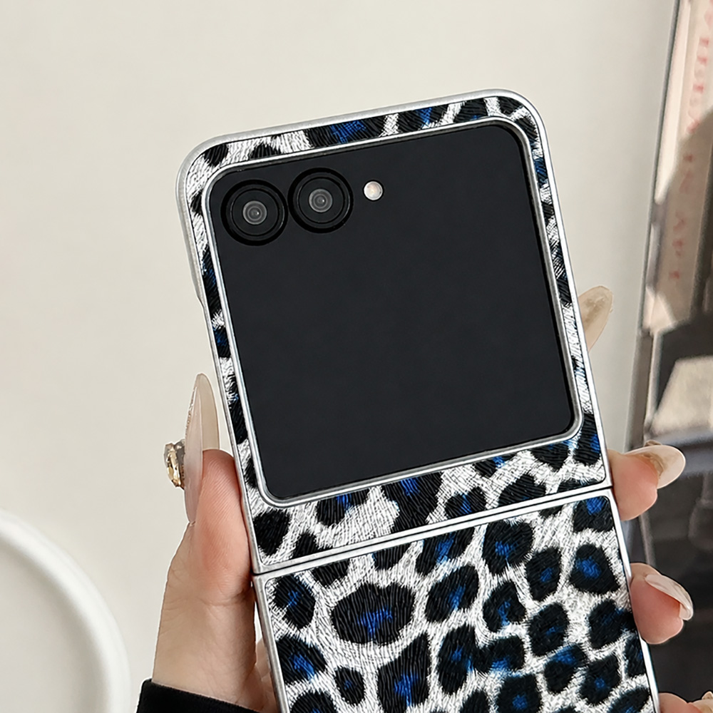 Leopard Print Folding Flip Pho - Phone Accessories Usa 评论和价格