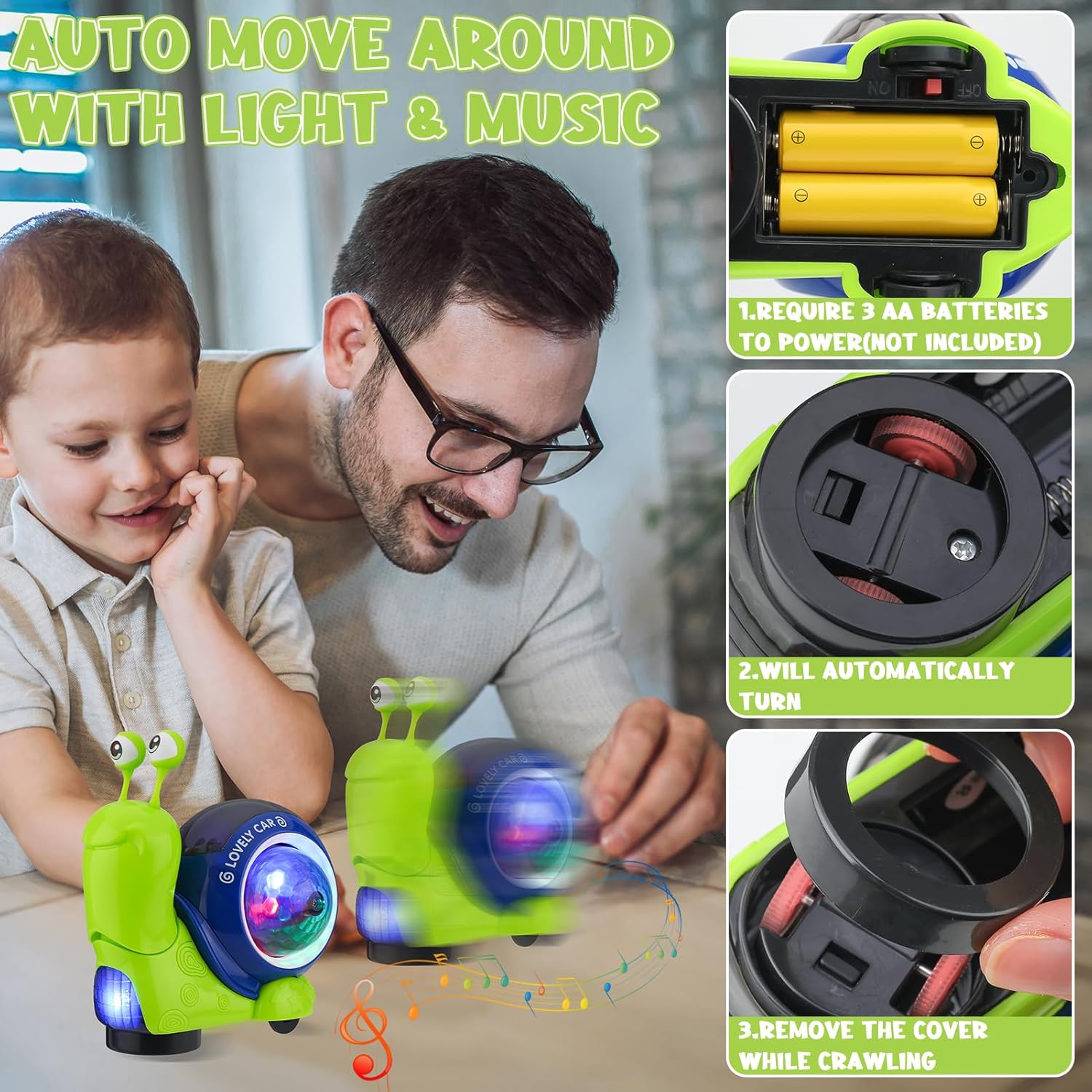 Crawling Snail Baby Toy Walkin - Phone Accessories Baby 评论和价格