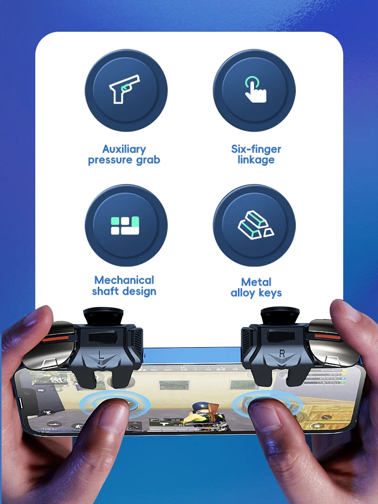 DATA FROG Six Fingers G21 Mobi - Gaming Trigger Phone 评论和价格