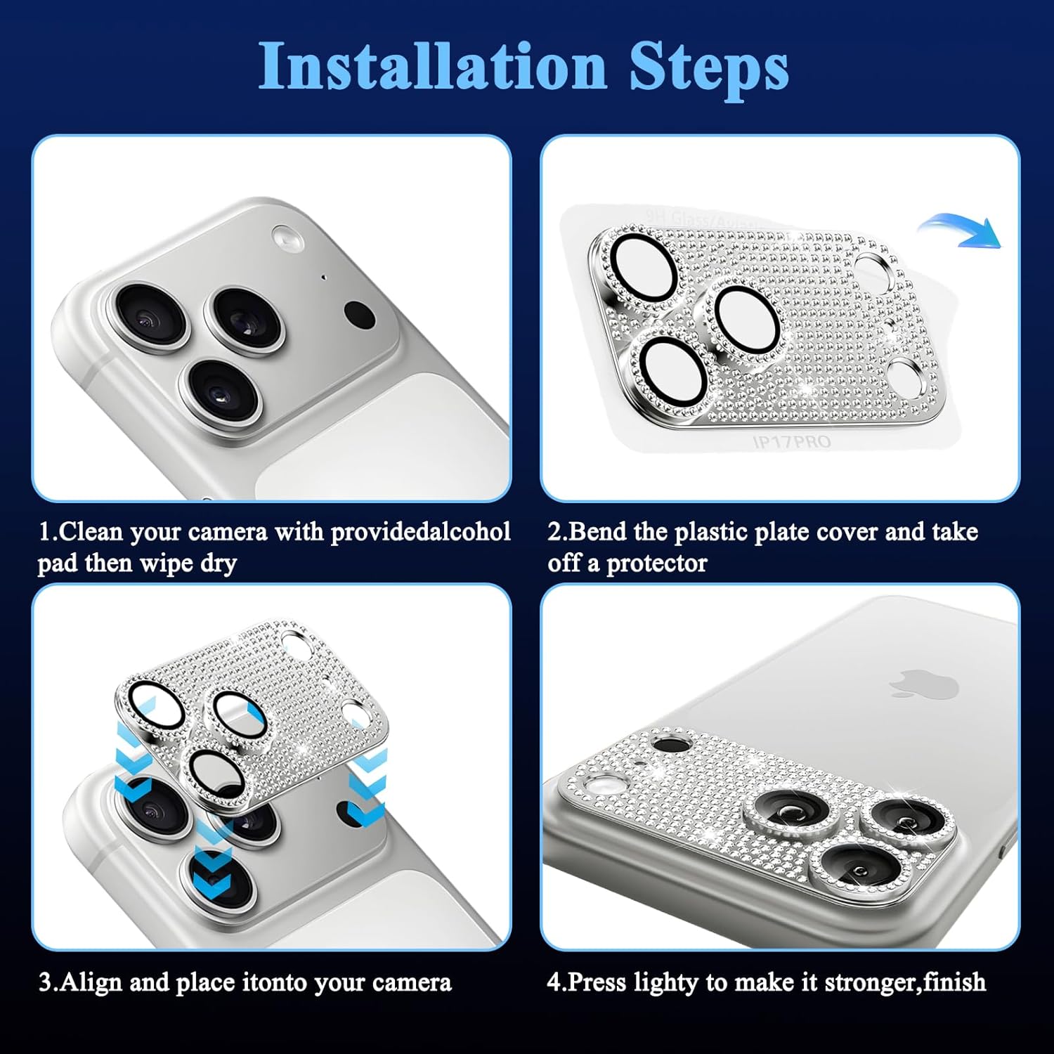Glitter Diamond Camera Lens Pr - Quality Phone Accessories 评论和价格