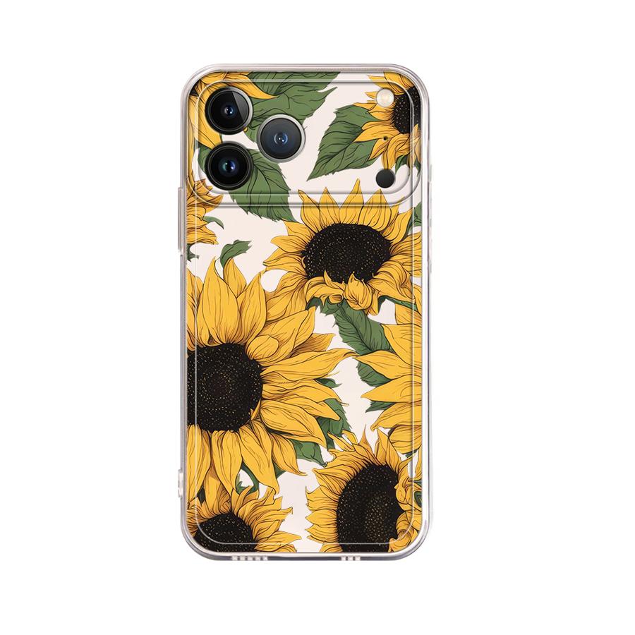 Cute Sunflower Pattern Case fo - Phone Accessories Iphone 评论和价格