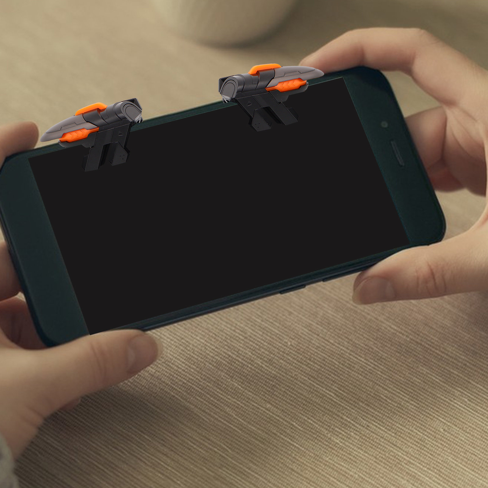 1Pair Six-Finger Gaming Trigge - Gaming Trigger Phone 评论和价格
