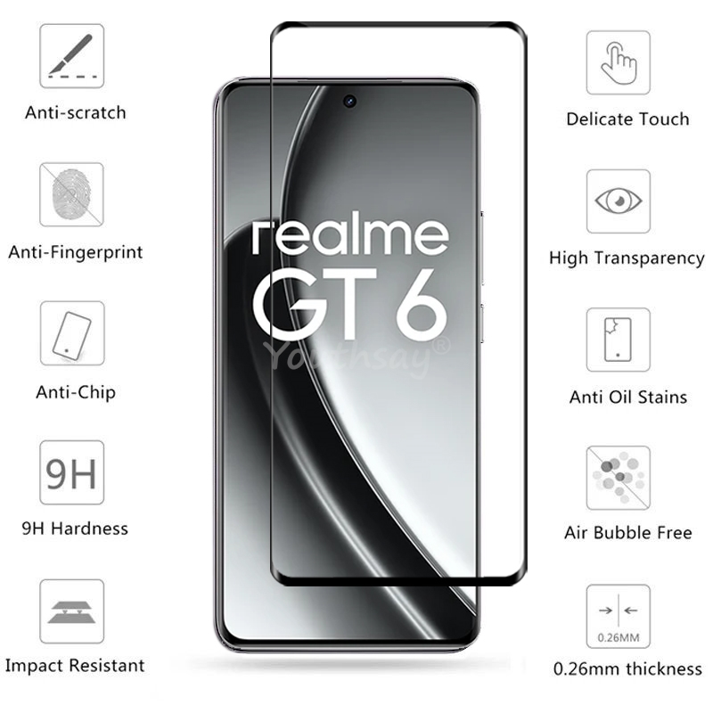 Full Cover Glass For Realme GT - Realme Gt 6 评论和价格