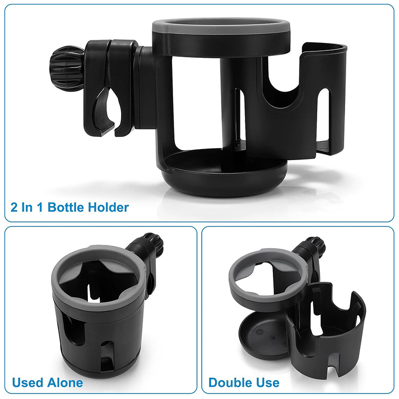 Baby Stroller Cup Holder 2 in1 - Phone Accessories Baby 评论和价格