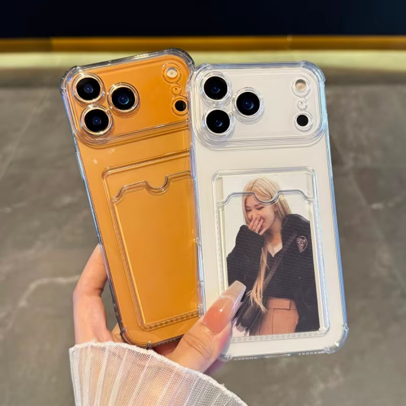Transparent Card Slot Holder C - Quality Phone Accessories 评论和价格