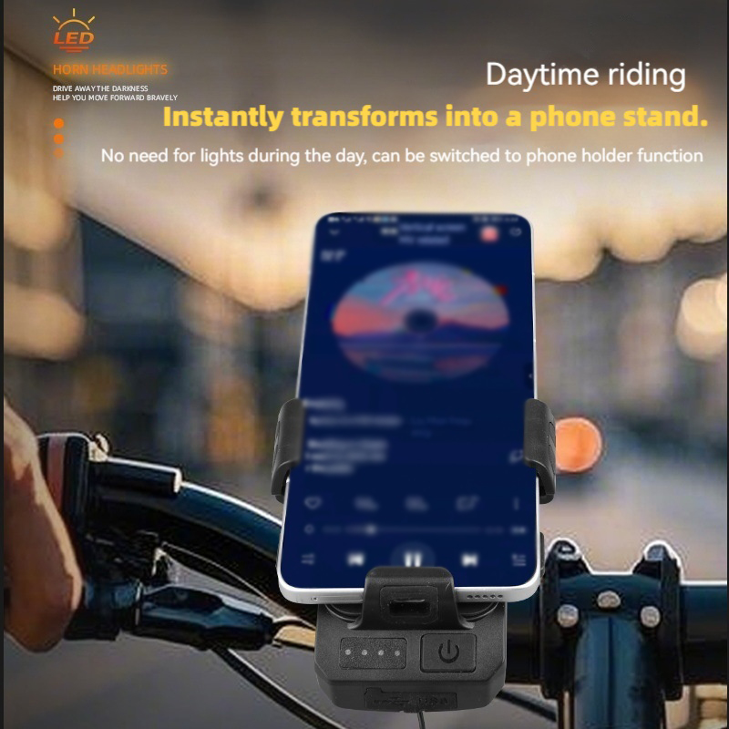 Bicycle Front Light with Horn  - Phone Zone Accessories & Repair Lake Charles La 评论和价格