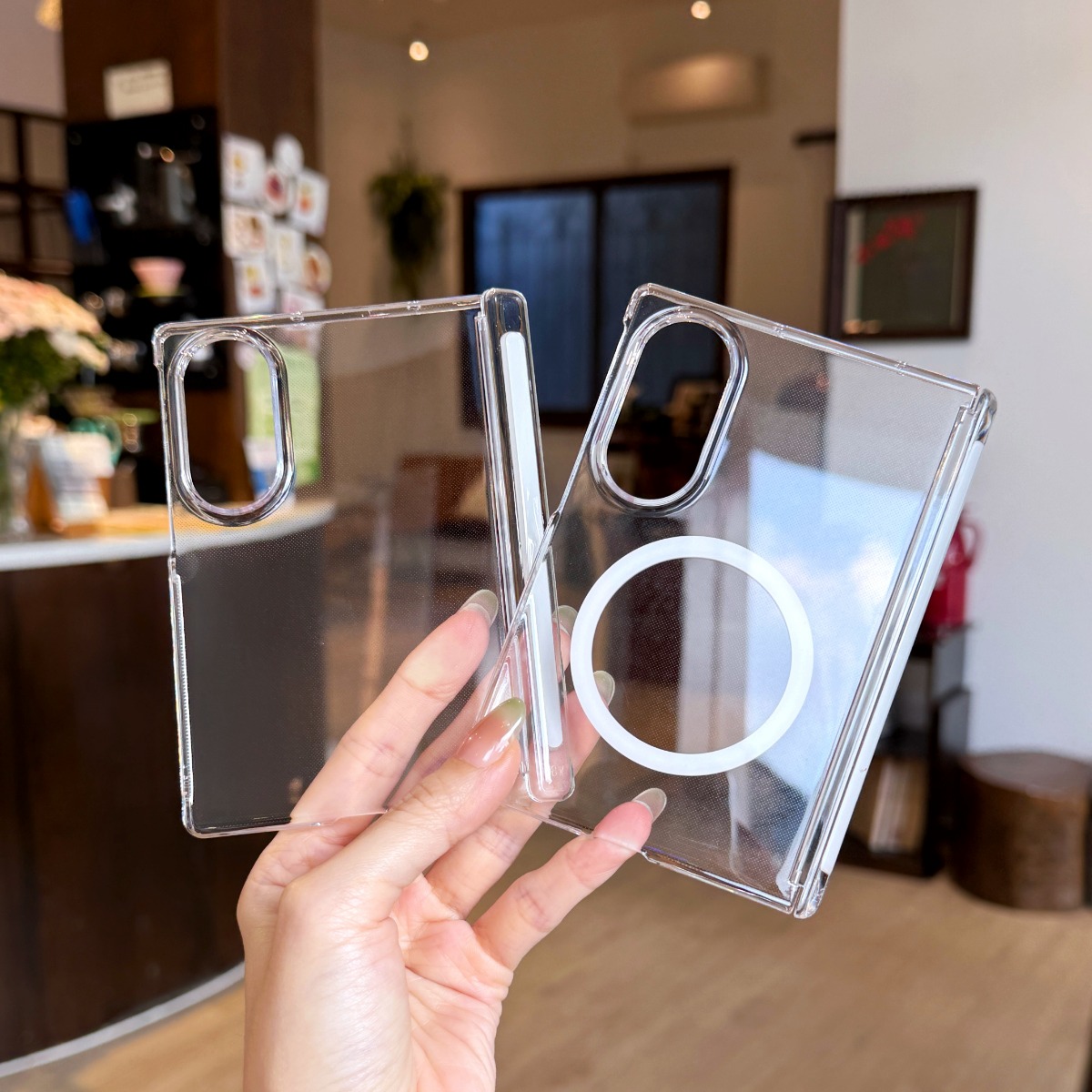 Luxury Transparent For Samsung - Magsafe Wireless Charger 评论和价格