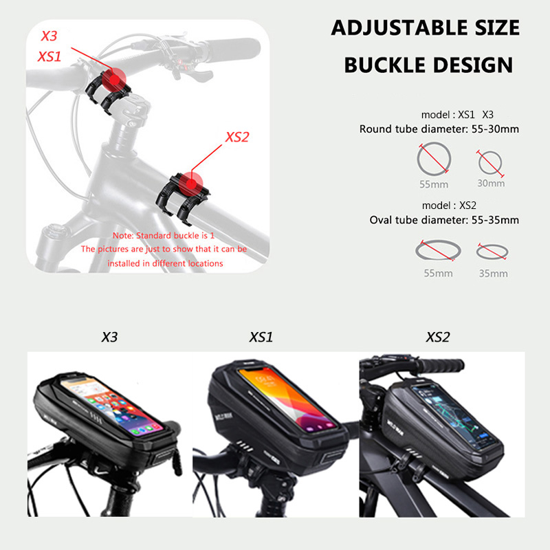 WILD MAN Rainproof Bicycle Fro - Youtube Phone Accessories 评论和价格