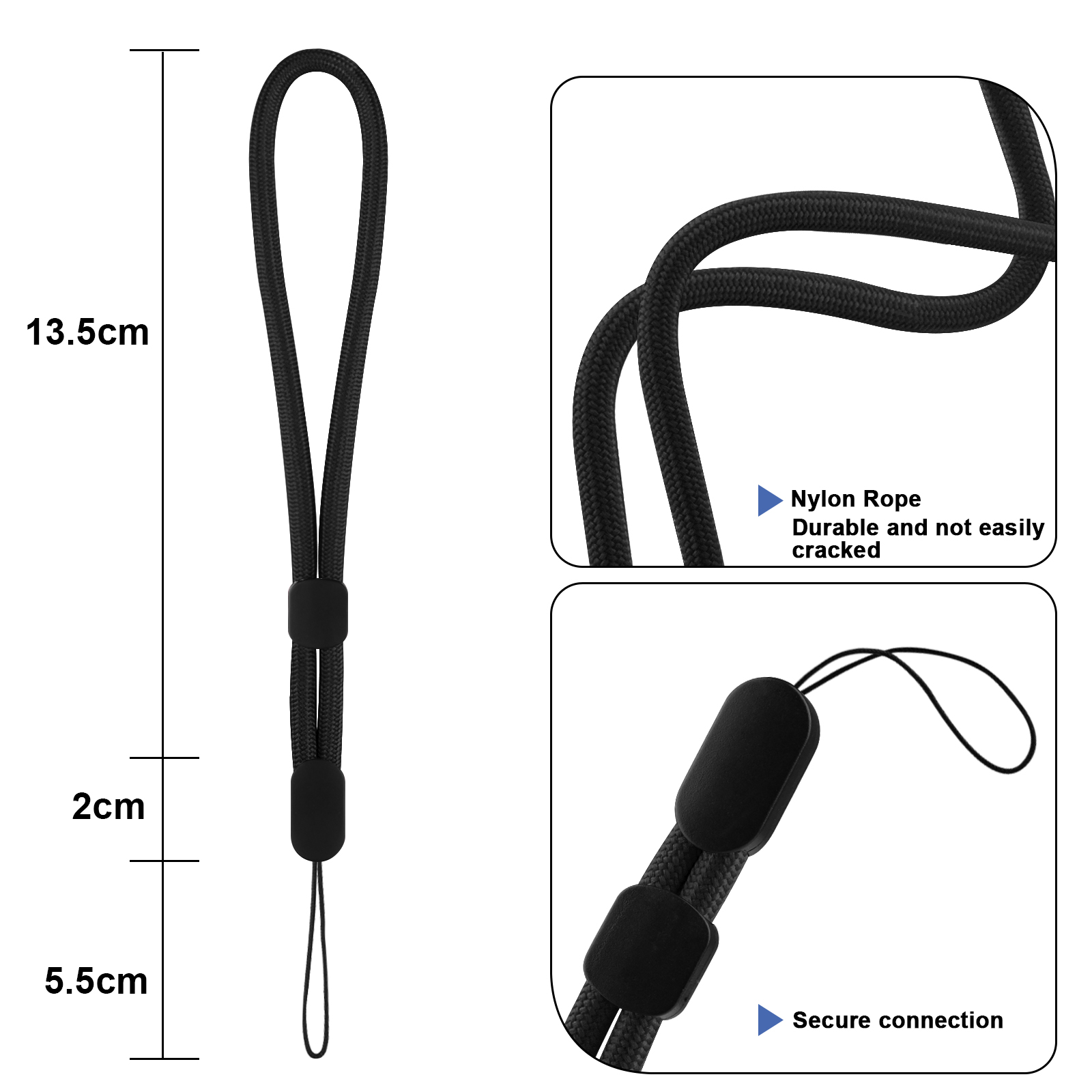 6Pcs/lot Hand Wrist Strap Lany - Quirky Phone Accessories 评论和价格