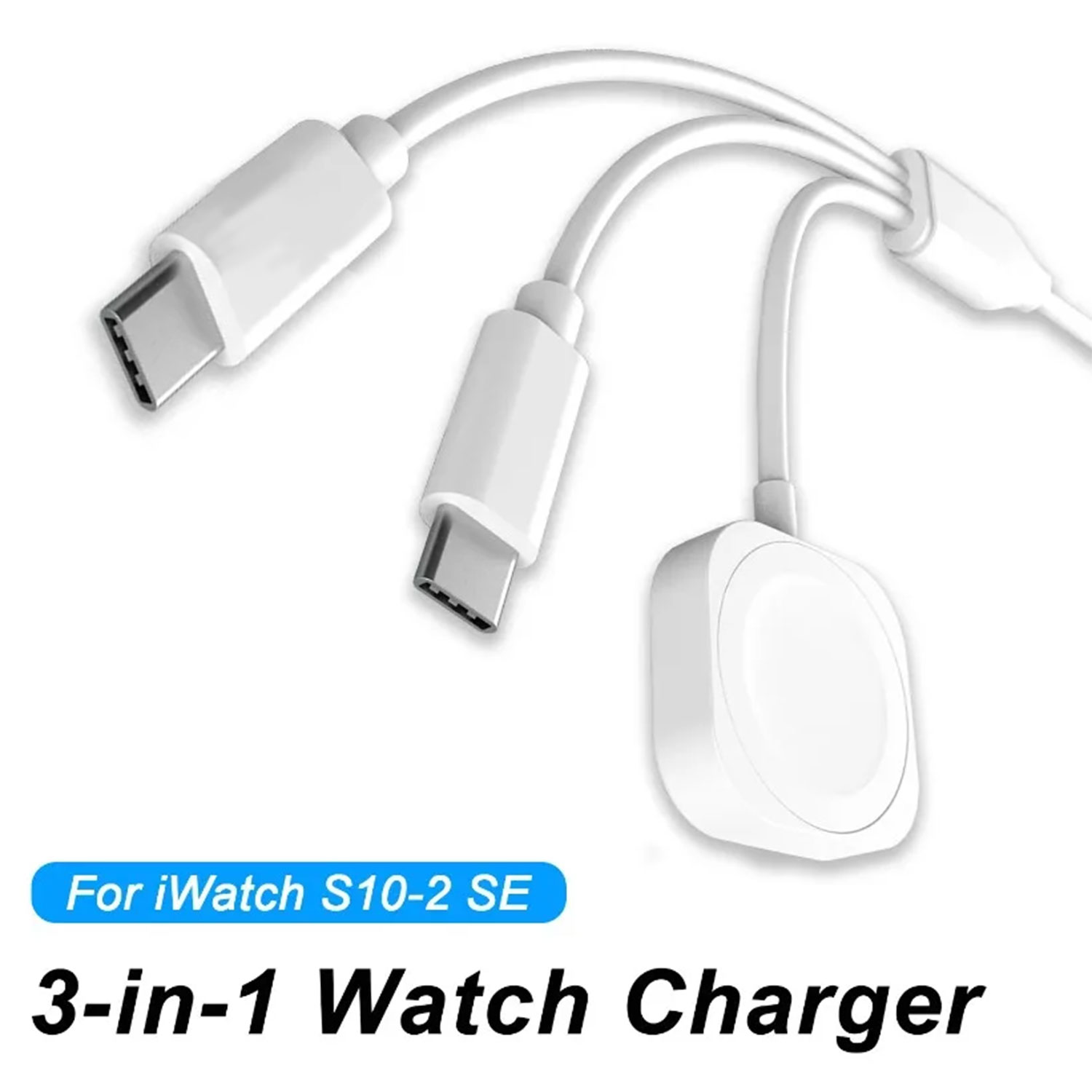 3 in 1  Magnetic Watch Charger - Fast Charging Cable 评论和价格