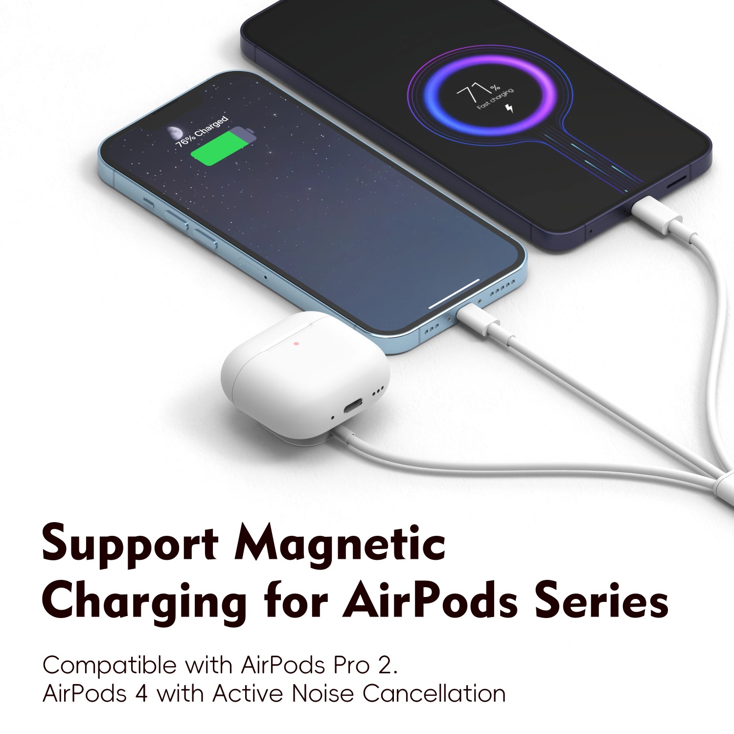 3 in 1  Magnetic Watch Charger - Fast Charging Cable 评论和价格