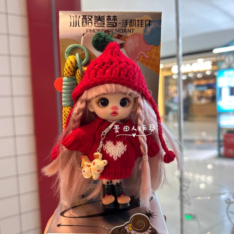 14cm Mini Doll Bjd Dress Up Gi - Phone Accessories Doll 评论和价格