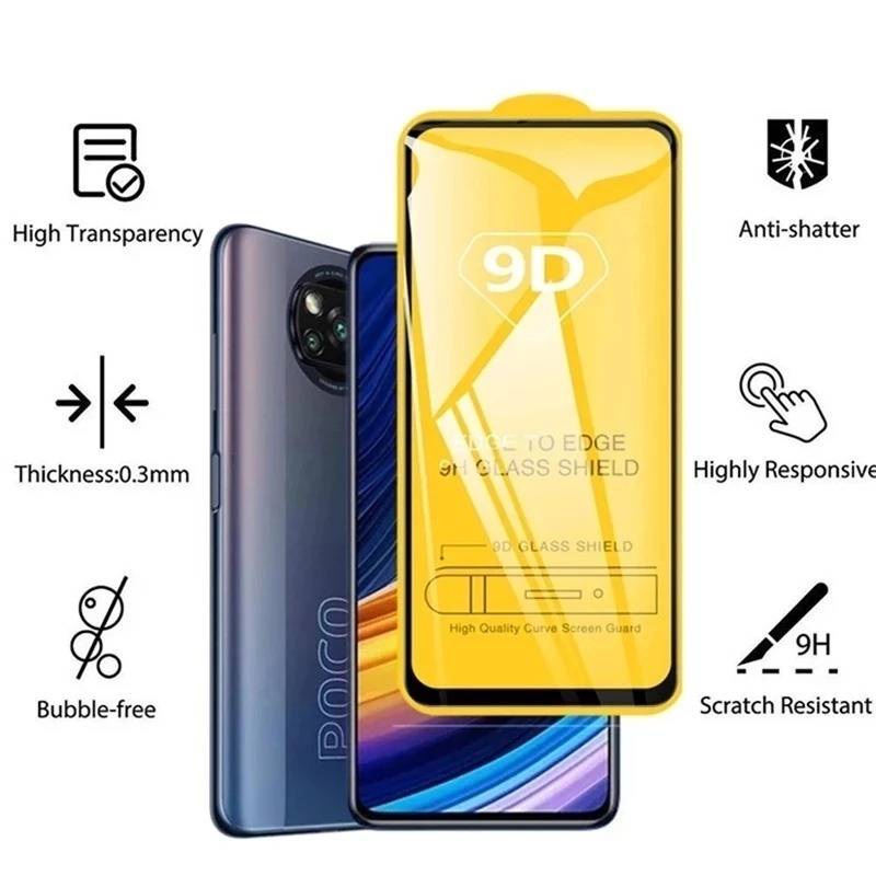 3Pcs 9D Full Cover Screen Prot - Realme Gt 6 评论和价格