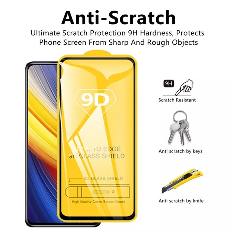 3Pcs 9D Full Cover Screen Prot - Realme Gt 6 评论和价格