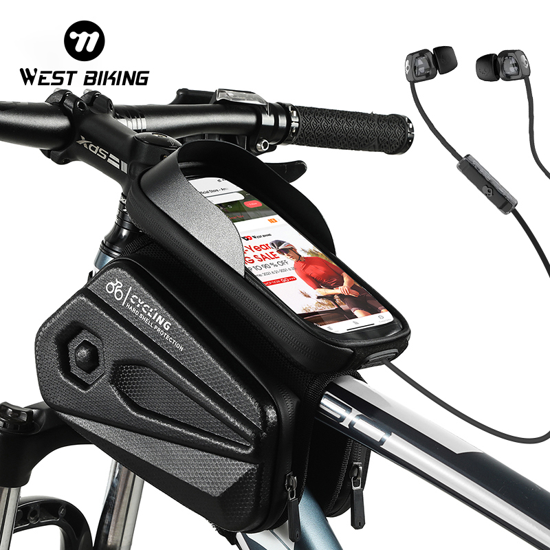 WEST BIKING Bicycle Bag Front  - Youtube Phone Accessories 评论和价格