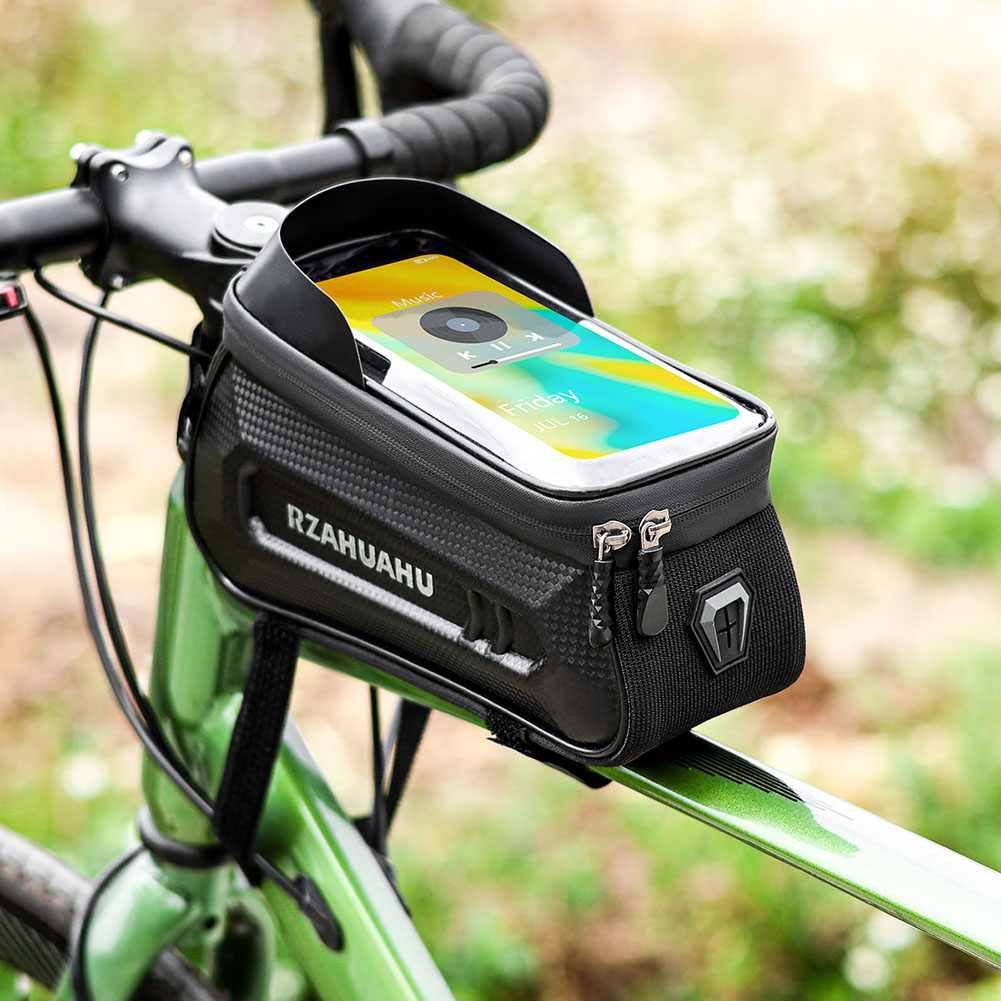 Bicycle Phone Front Frame Bag  - Youtube Phone Accessories 评论和价格