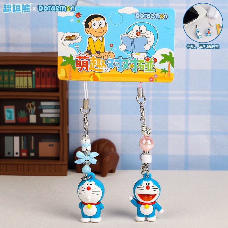 Doraemon Doll Keychain Creativ - Phone Accessories Doll 评论和价格