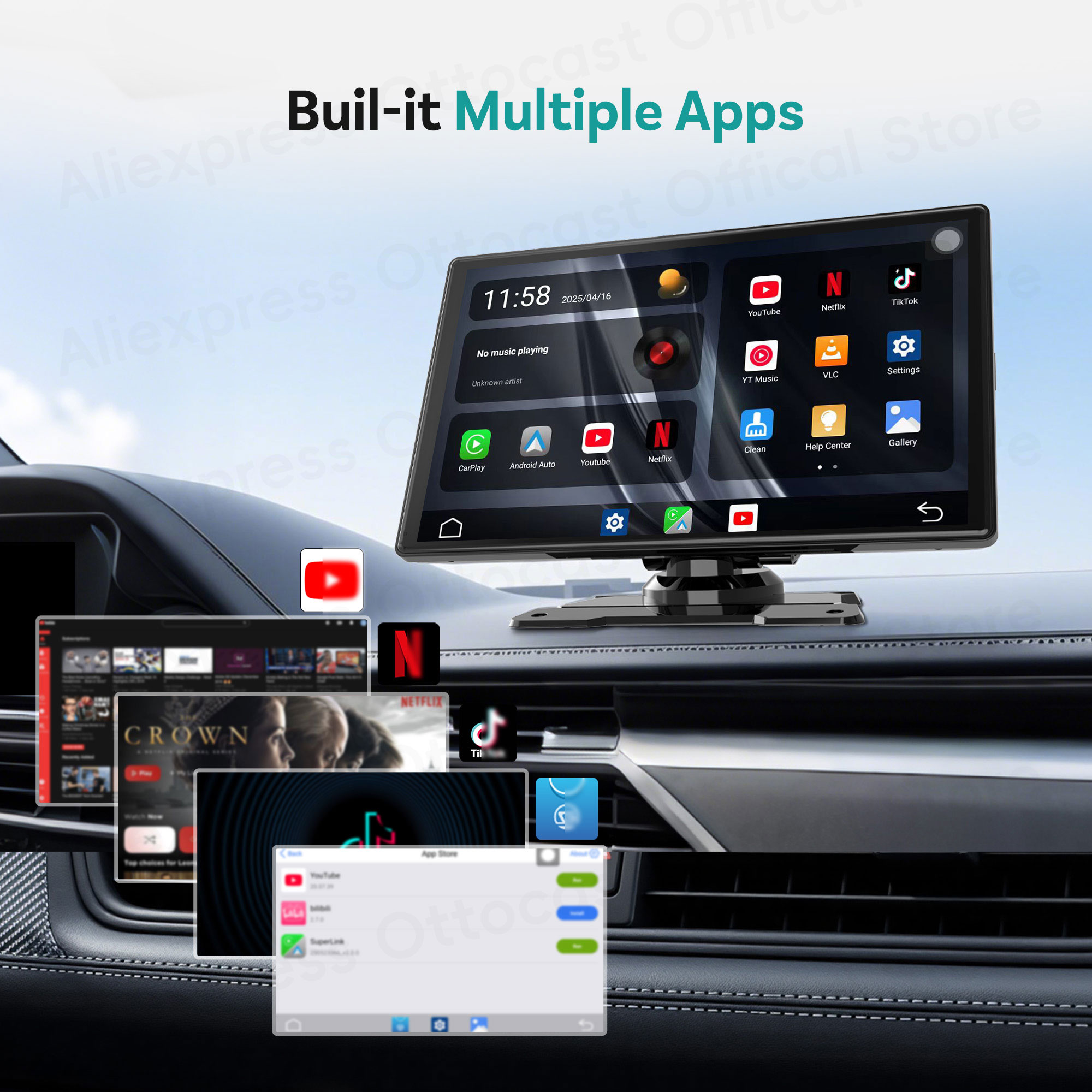 Ottocast Express Android Car T - Youtube Phone Accessories 评论和价格
