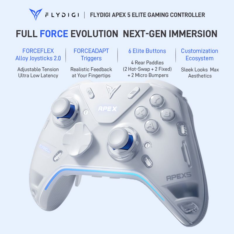 Original Flydigi APEX 5 Gaming - Gaming Trigger Phone 评论和价格