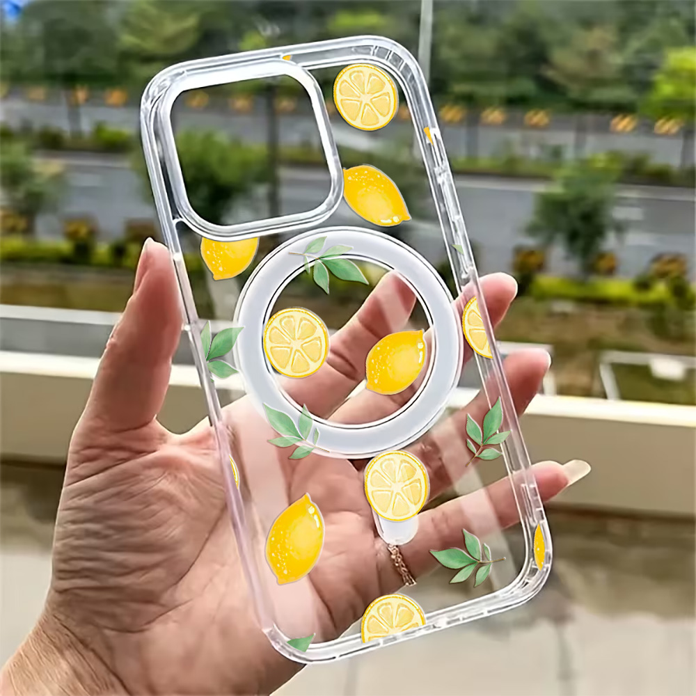 Summer Lemon Phone Case for iP - Magsafe Wireless Charger 评论和价格