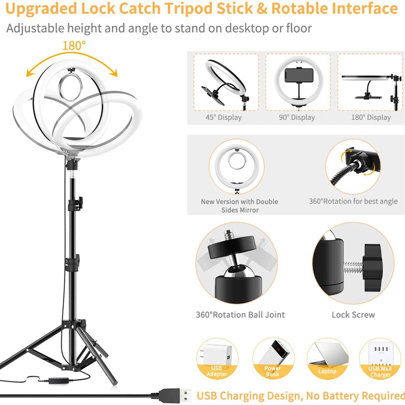 16cm 26cm 33cm LED Ring Lights - Youtube Phone Accessories 评论和价格
