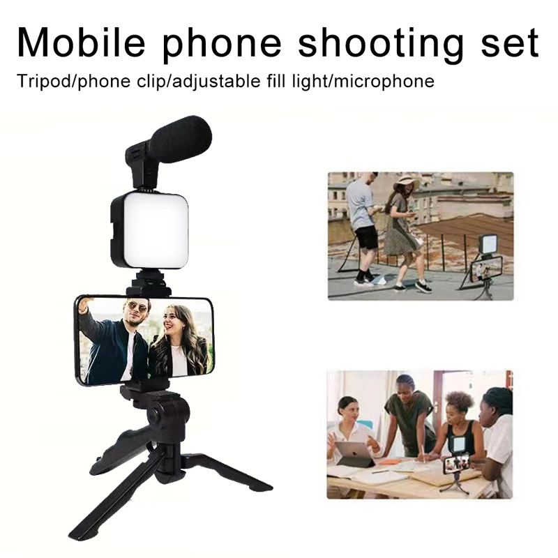 AY49 Smartphone Vlogging Kit W - Youtube Phone Accessories 评论和价格